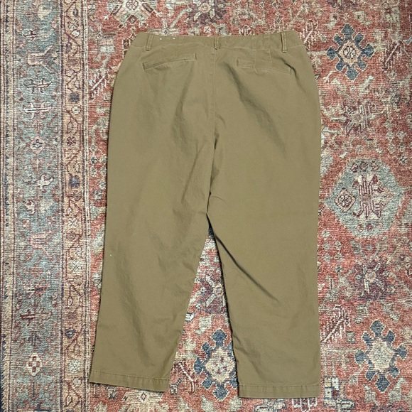 Loft ladies Monroe slim chinos Tan Pants (curvy fit) - Picture 6 of 8